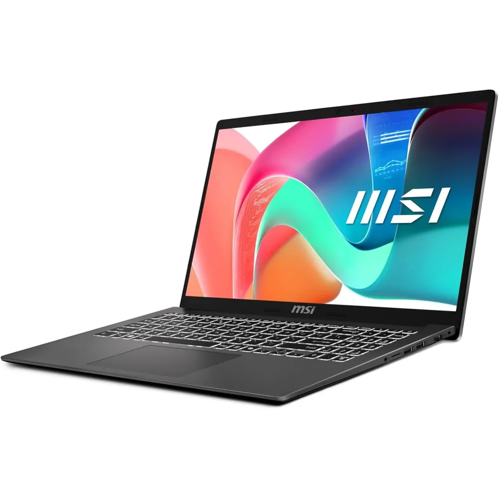 MSI Modern 15 F1MG - 15.6" FHD, Intel Core 5 120U, 16GB RAM, 512GB SSD, FreeDOS, Backlit Keyboard