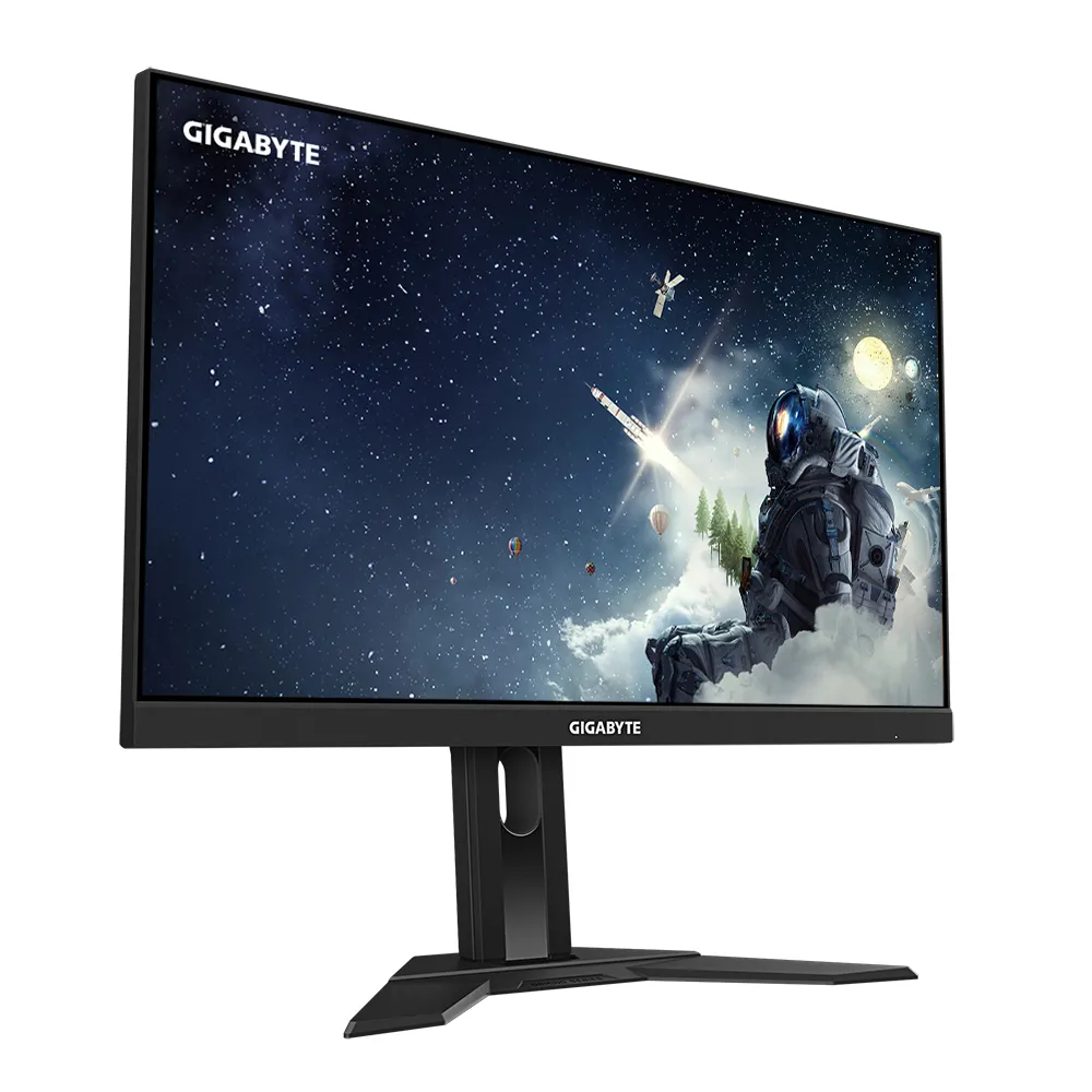 GIGABYTE G24F 2 24" FHD Monitor da gaming - 1920 x 1080, 165 Hz, 1 ms, 300 cd/m², AMD FreeSync Premium, HDR Ready, DisplayPort 1.2, HDMI 2.0