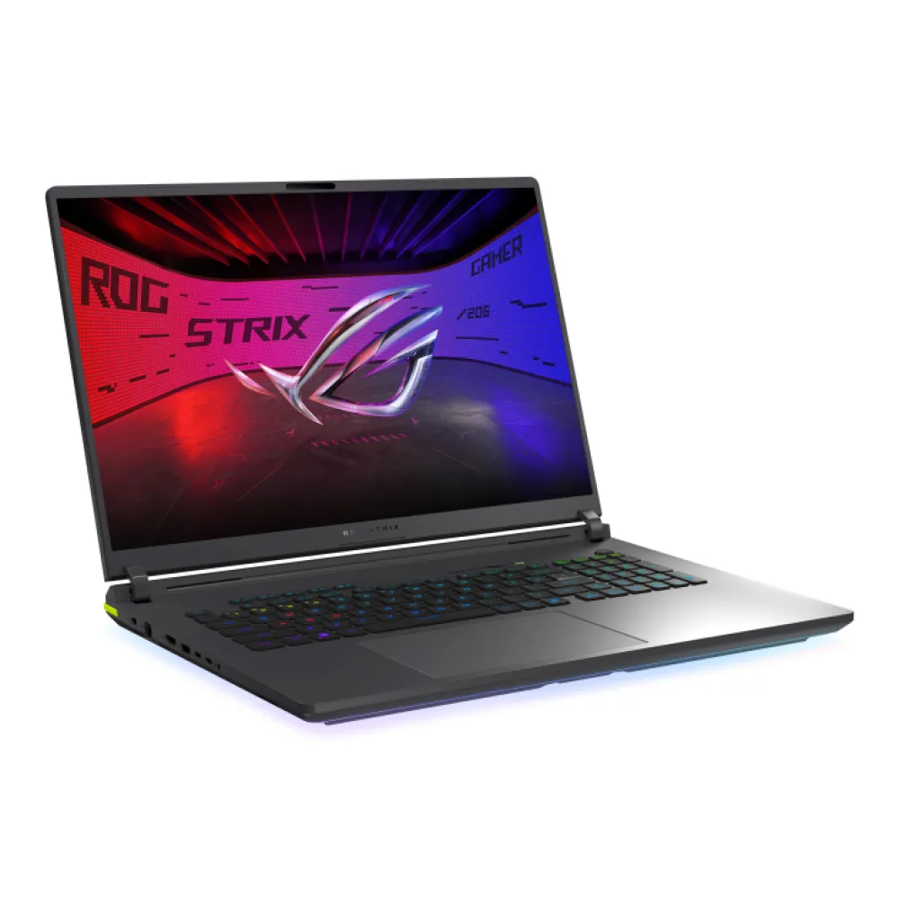 Notebook Asus ROG Strix G18 G815LW-S9076W,  Cpu Intel Core Ultra 9 275HX, Display (18") 2.5K, Ram 32 GB DDR5-SDRAM, SSD 1 TB, Gpu NVIDIA GeForce RTX 5080, Wi-Fi 7 (802.11be), Windows 11 Home