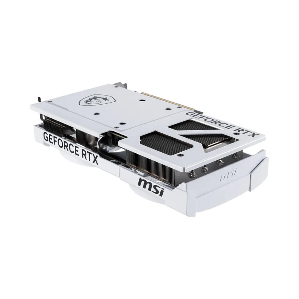 MSI GeForce RTX5070 VENTUS 2X OC White NVIDIA GeForce RTX 5070 12 GB GDDR7, 7680 x 4320 Pixel 192 bit 28 Gbit/s PCI Express 5.0, Quantità porte HDMI: 1, DisplayPorts: 3, Bianca