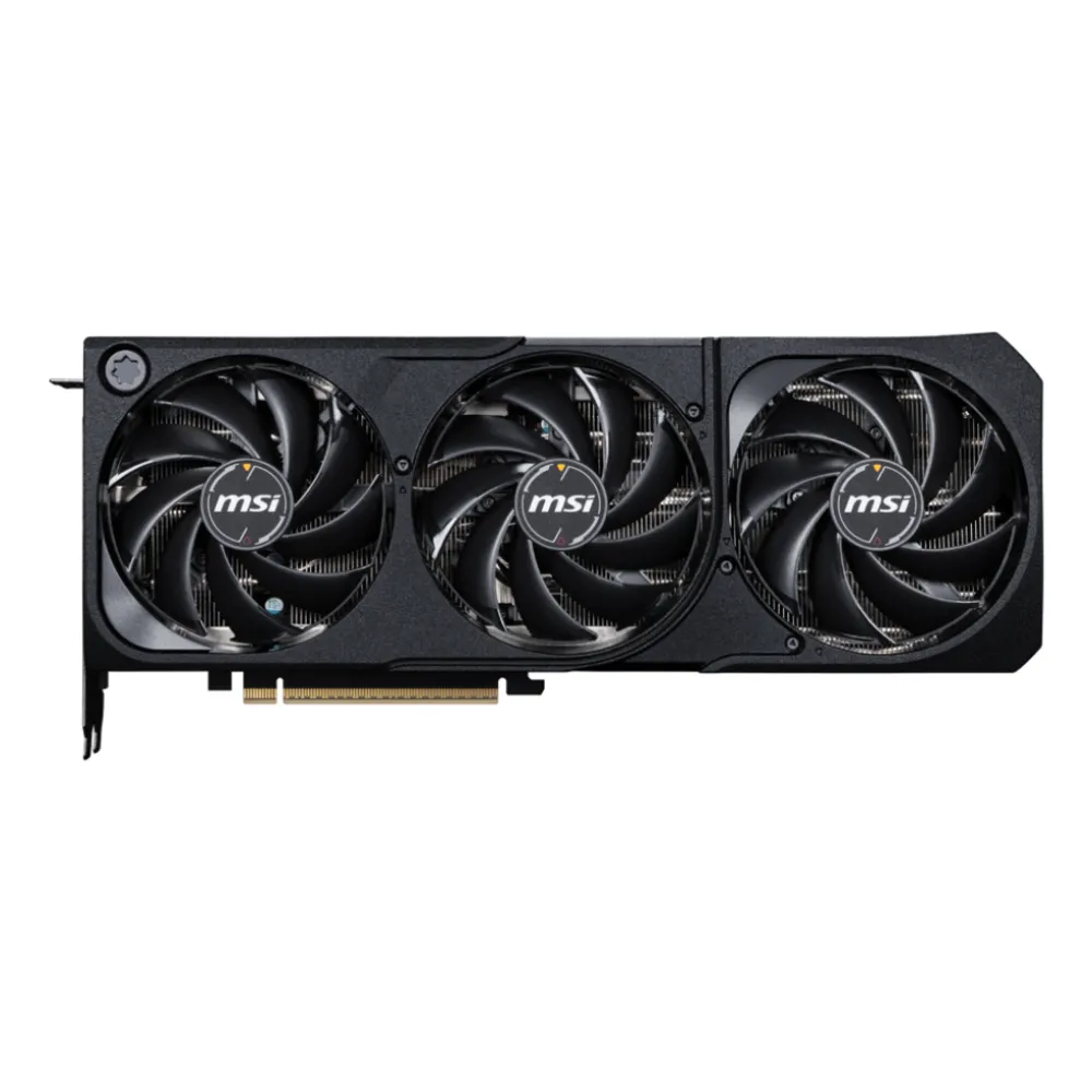 MSI GeForce RTX 5070 Ti 16G SHADOW 3X OC NVIDIA 16 GB GDDR7, 7680 x 4320 Pixel 256 bit 28 Gbit/s PCI Express x16 5.0, Quantità porte HDMI: 1, DisplayPorts: 3, (versione bulk, senza scatola)