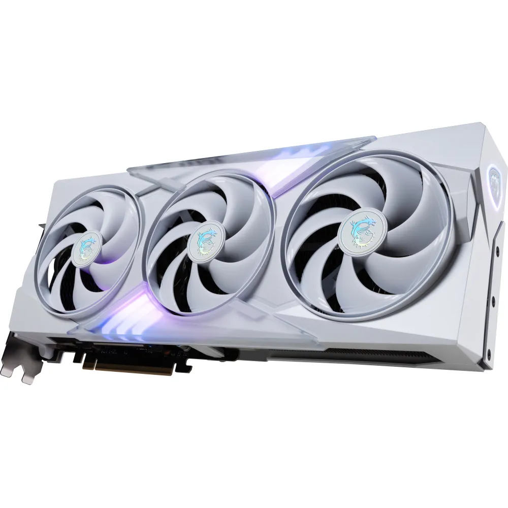 MSI GAMING GEFORCE RTX 5080 16G TRIO OC WHITE scheda video NVIDIA 16 GB GDDR7, 7680 x 4320 Pixel 256 bit 30000 MHz PCI Express x16 5.0, Quantità porte HDMI: 1, DisplayPorts: 3
