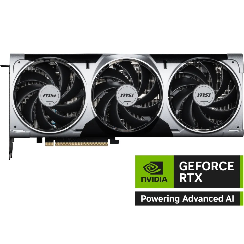 MSI GeForce RTX 5080 Ventus 3X OC Plus - 16GB GDDR7, PCIe 5.0, Triple Fan, Overclocked Edition