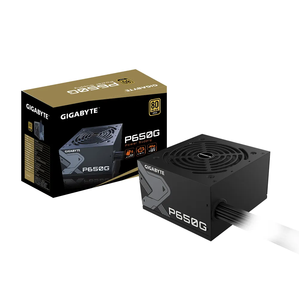GIGABYTE GP-P650G Alimentatore 650W ATX 80 PLUS Bronze Nero