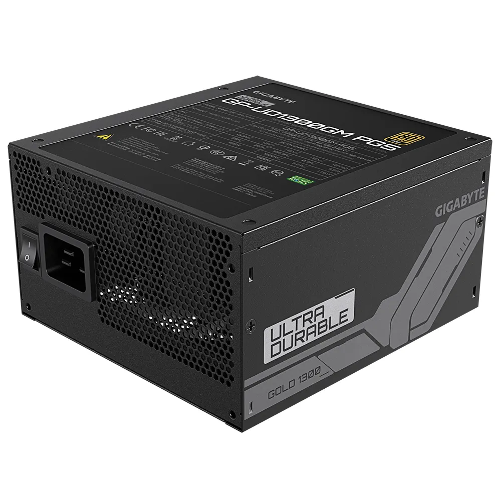 GIGABYTE UD1300GM PG5 Alimentatore 1300W ATX 80 PLUS Gold Nero