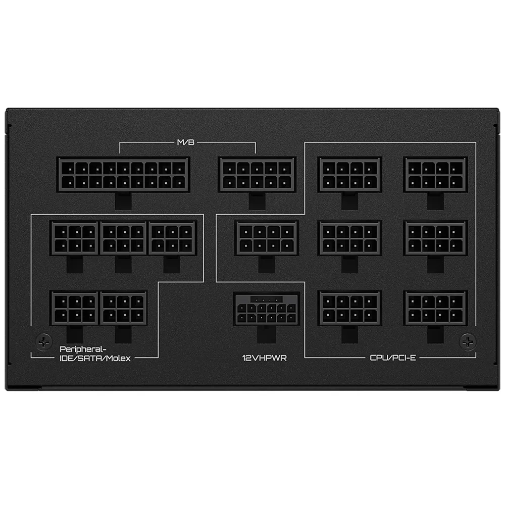 GIGABYTE UD1300GM PG5 Alimentatore 1300W ATX 80 PLUS Gold Nero