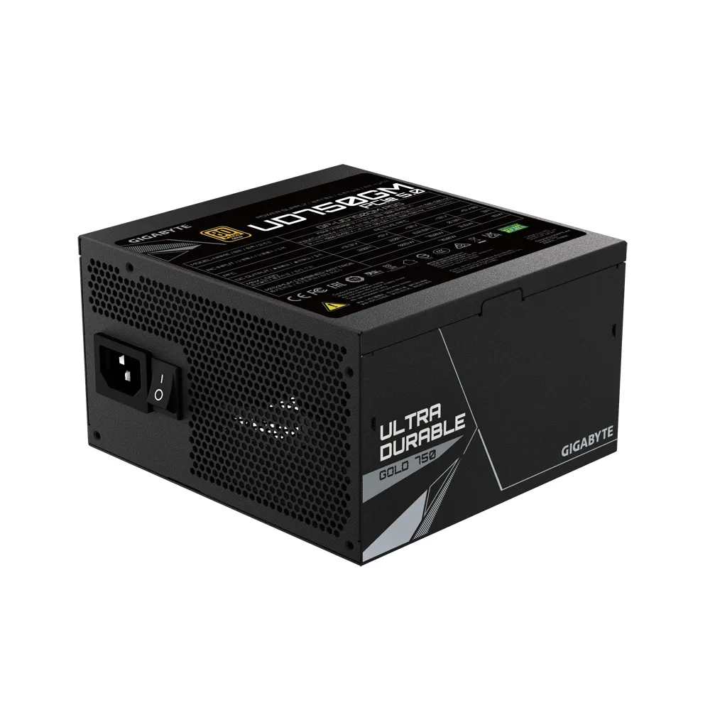 GIGABYTE UD750GM PG5 Alimentatore 750W ATX 80 PLUS Gold Nero