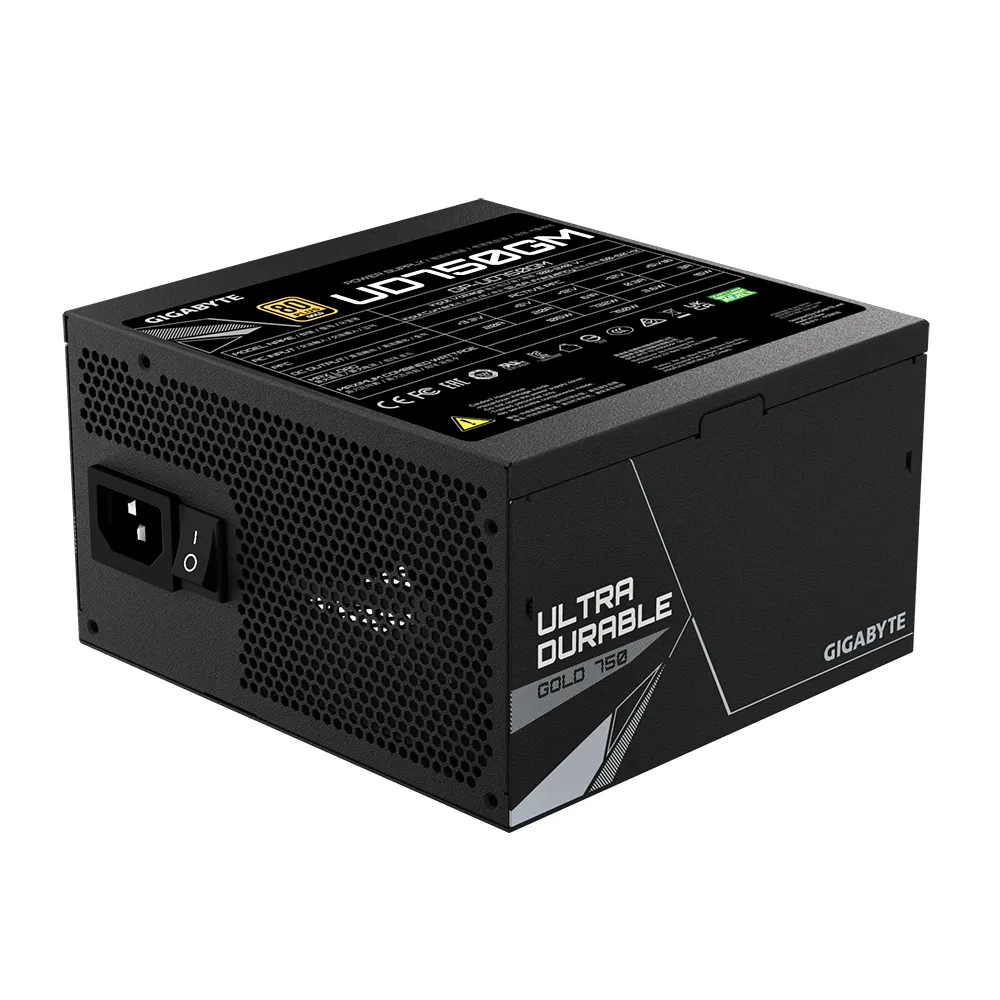 GIGABYTE GP-UD750GM Alimentatore 750W ATX 80 PLUS Gold Nero