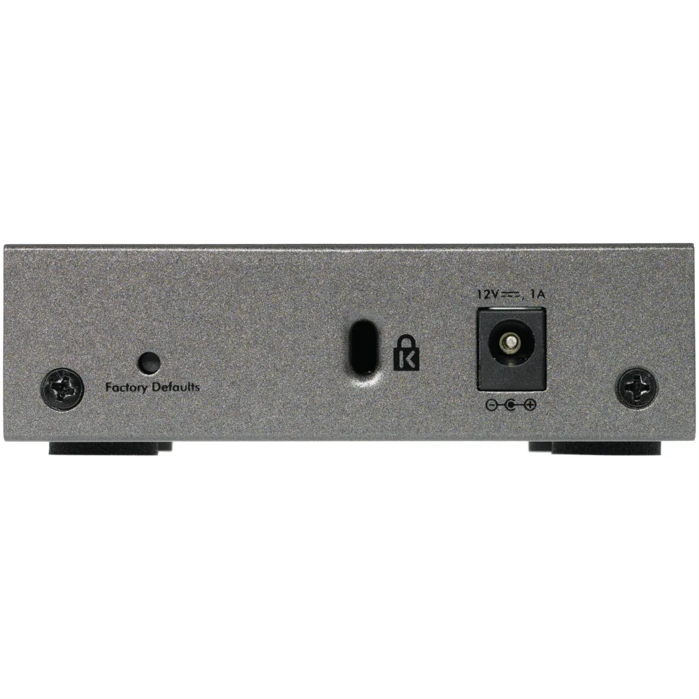 NETGEAR GS105E-200PES switch di rete Gestito L2/L3 Gigabit Ethernet (10/100/1000)