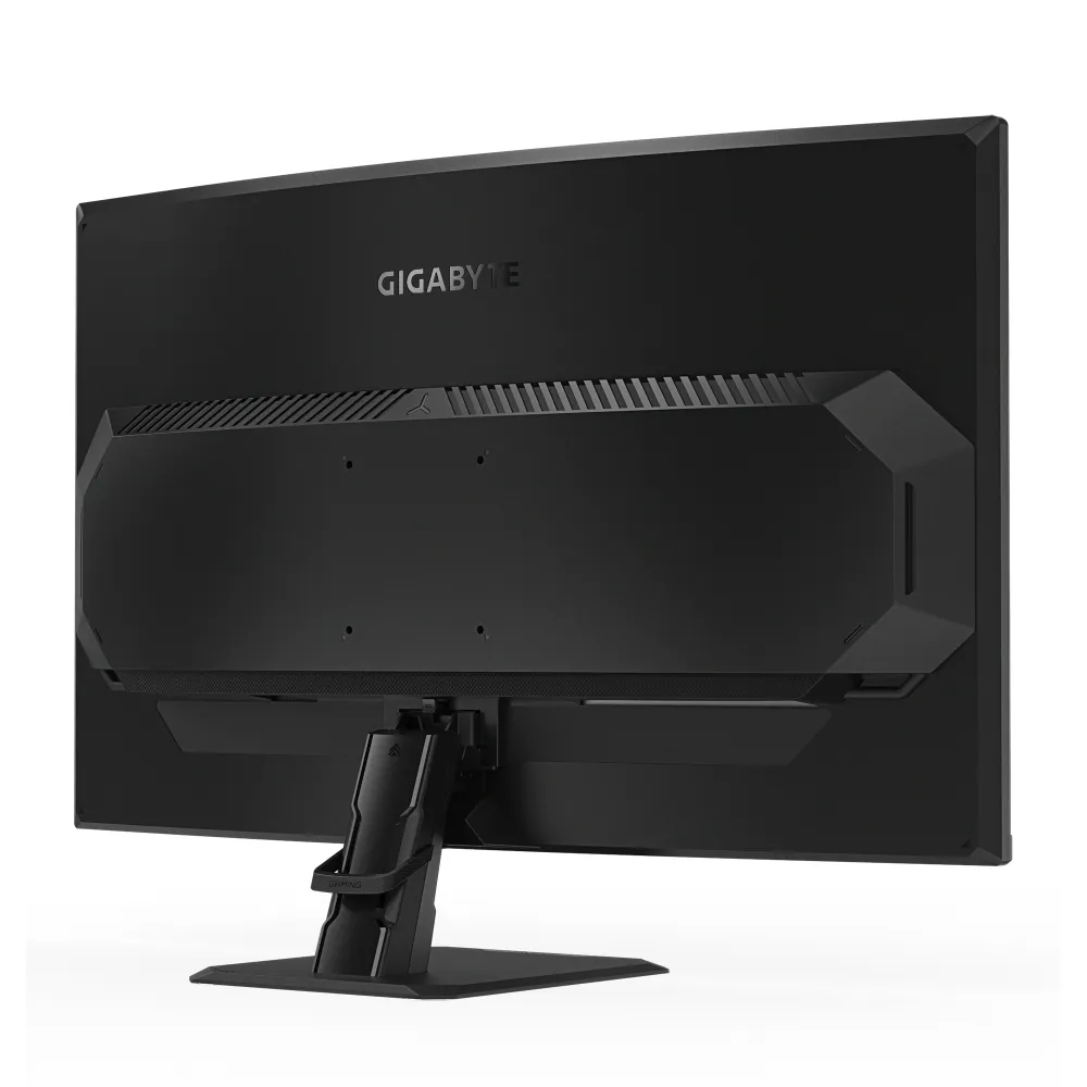 Monitor GIGABYTE GS32QCA, Display 31,5" Gaming Curvo QHD - 2560 x 1440, 180Hz, 1ms, 250 cd/m², FreeSync, HDR Ready, HDMI 2.0, Displayport 1.4