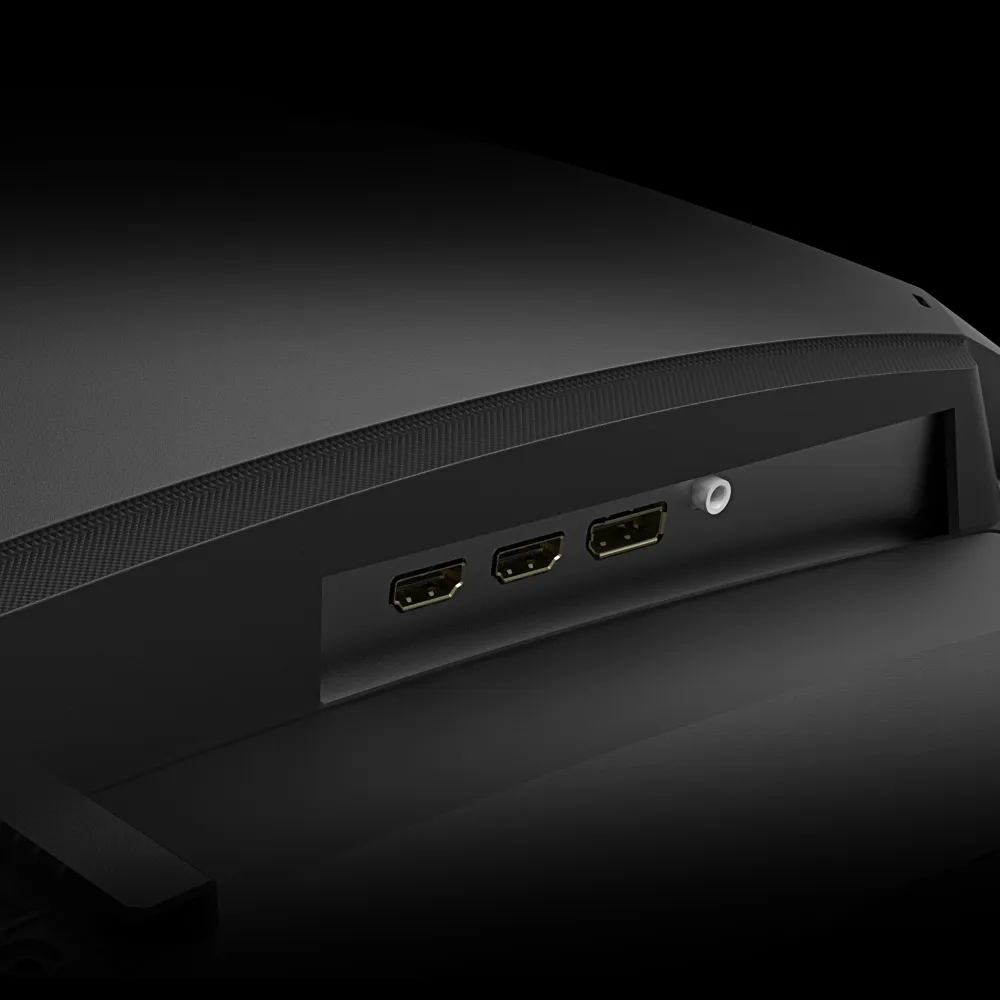 Monitor GIGABYTE GS32QCA, Display 31,5" Gaming Curvo QHD - 2560 x 1440, 180Hz, 1ms, 250 cd/m², FreeSync, HDR Ready, HDMI 2.0, Displayport 1.4