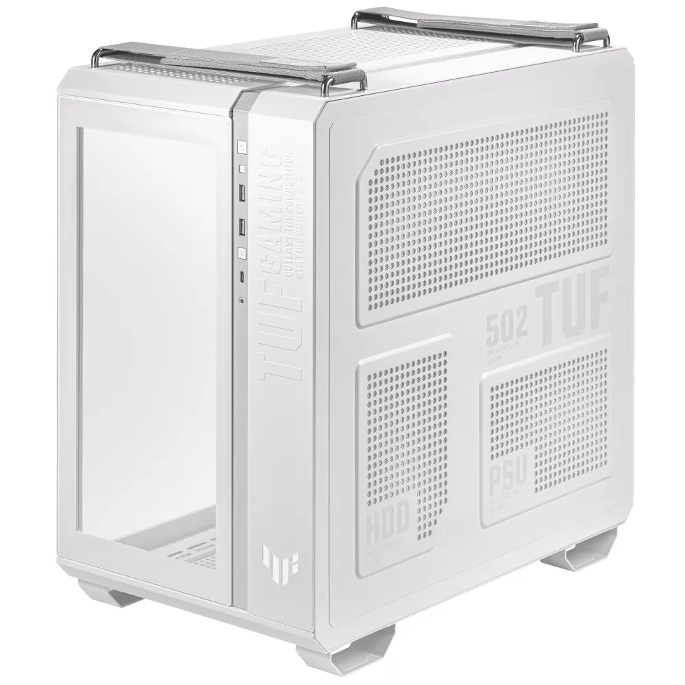 ASUS TUF Gaming GT502 Midi Tower Bianco