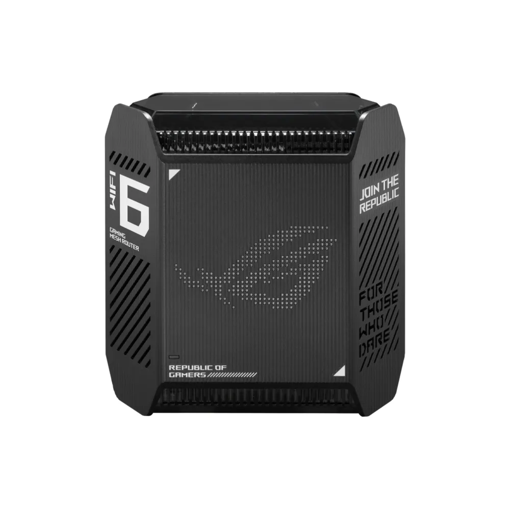 ASUS ROG Rapture GT6 AX10000 AiMesh 1 Pack Banda tripla (2.4 GHz/5 GHz/5 GHz) Wi-Fi 6 (802.11ax) Nero 4 Interno