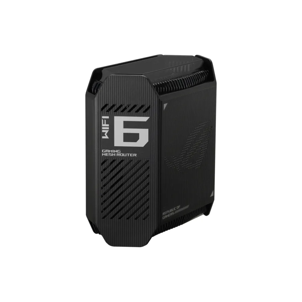 ASUS ROG Rapture GT6 AX10000 AiMesh 1 Pack Banda tripla (2.4 GHz/5 GHz/5 GHz) Wi-Fi 6 (802.11ax) Nero 4 Interno