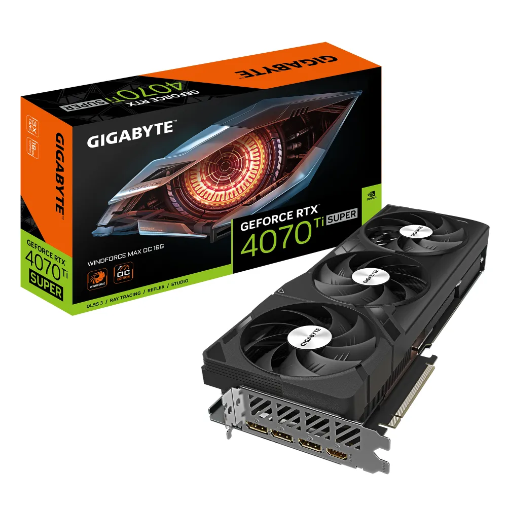 GIGABYTE GeForce RTX 4070 Ti SUPER WINDFORCE MAX OC