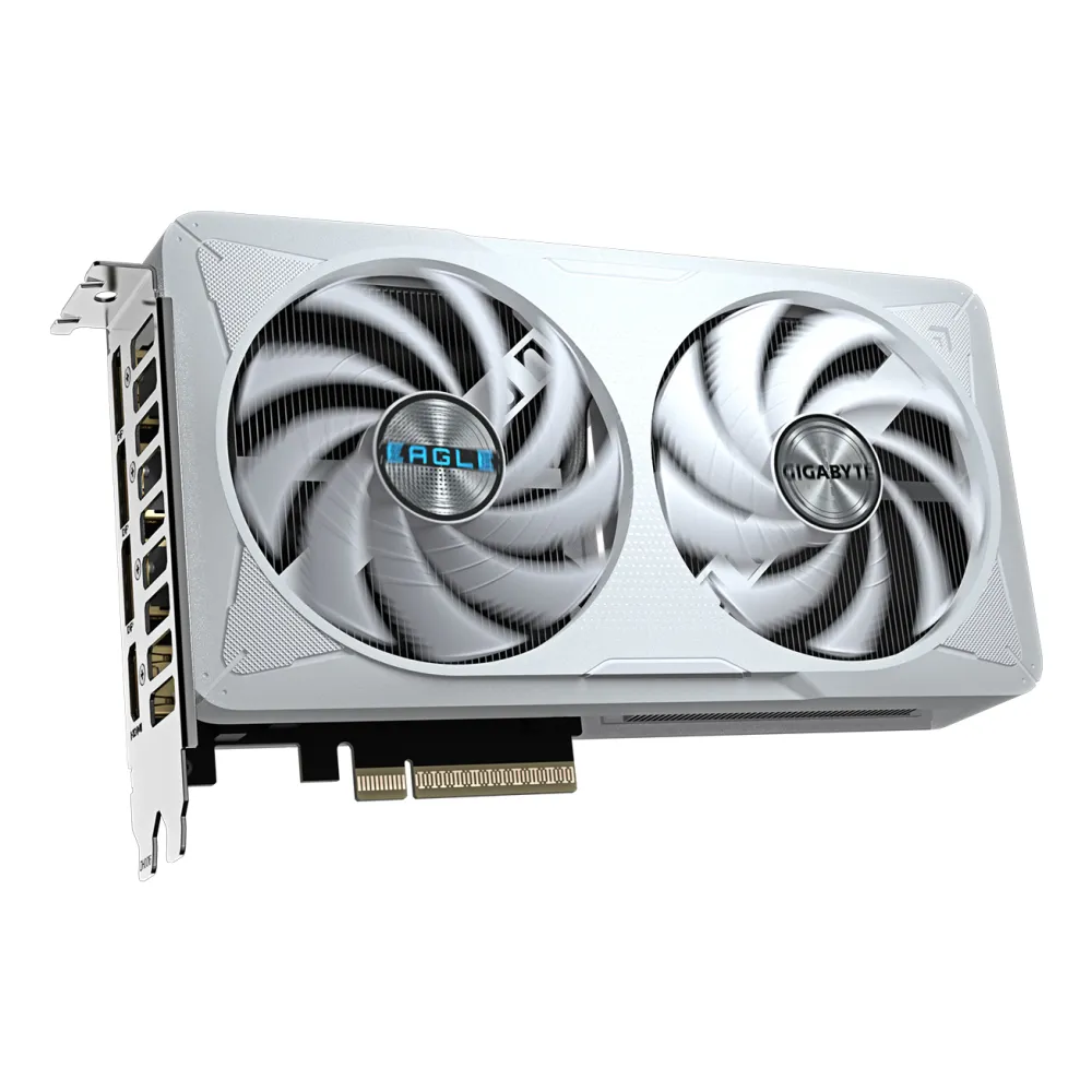 Gigabyte GeForce RTX 5060 Eagle OC Ice - 8GB GDDR7, PCIe 5.0, Triple Fan, White Edition