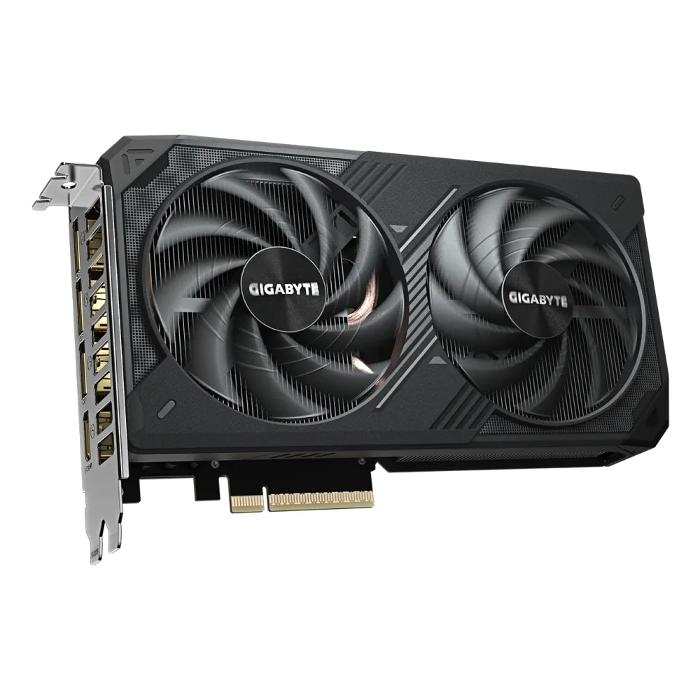 Gigabyte GeForce RTX 5060 Ti Windforce OC - 16GB GDDR7, PCIe 5.0, Dual Fan, Overclocked Edition