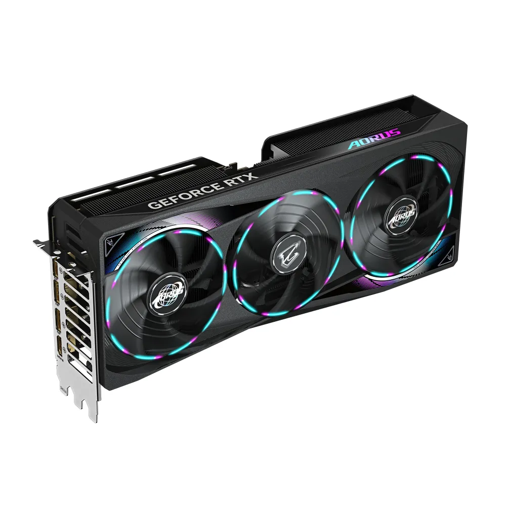 Gigabyte AORUS GeForce RTX 5070 MASTER - 12GB GDDR7, PCIe 5.0, Triple Fan, LCD Edge View