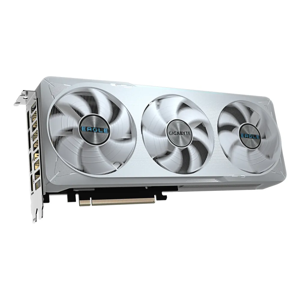GIGABYTE GeForce RTX 5070 EAGLE OC ICE SFF 12G Scheda Grafica - 12GB GDDR7, 192 bit, PCI-E 5.0, 2587 MHz Core Clock, 3 x DP 2.1a, 1 x HDMI 2.1b, NVIDIA DLSS 4, GV-N5070EAGLEOC ICE-12GD