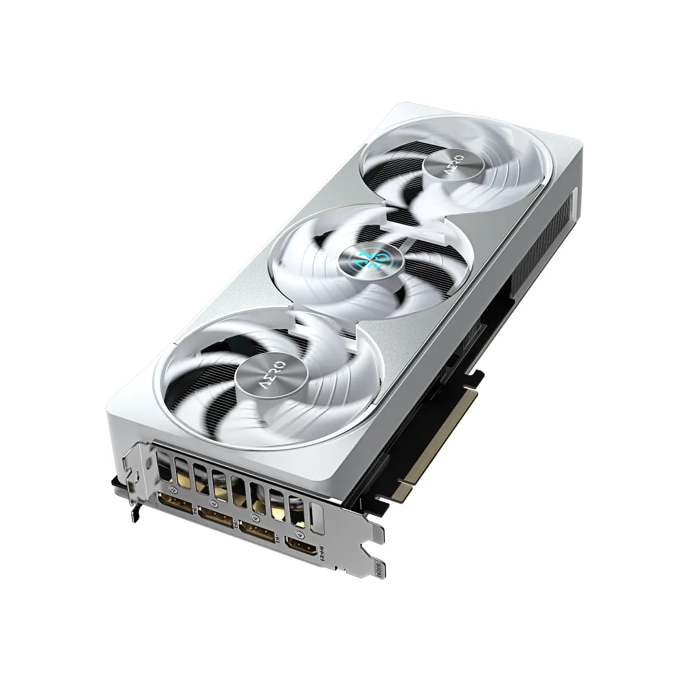GIGABYTE GeForce RTX 5080 AERO OC SFF 16G Scheda Grafica - 16GB GDDR7, 256 bit, PCI-E 5.0, 2730MHz Core Clock, 3 x DisplayPort, 1 x HDMI, GV-N5080AERO OC-16GD