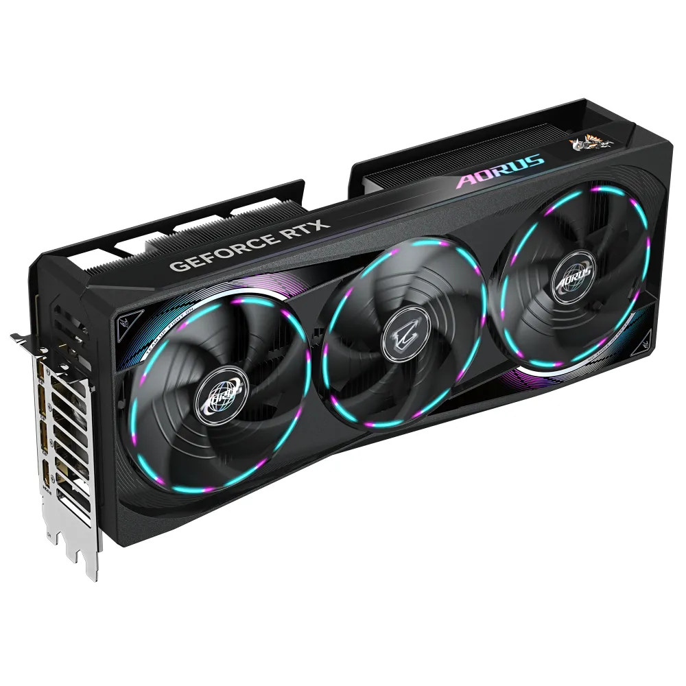 GIGABYTE GeForce RTX 5080 GAMING OC 16G Scheda Grafica - 16GB GDDR7, 256 bit, PCI-E 5.0, 2805MHz Core Clock, 3 x DisplayPort, 1 x HDMI, GV-N5080AORUS M-16GD