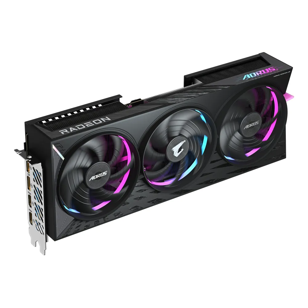 GIGABYTE AORUS Radeon RX 9070 XT ELITE 16G Scheda Grafica - 16 GB GDDR6, 256 bit, PCI-E 5.0, 3100 MHz Frequenza Base, 2 x DisplayPort, 2 x HDMI, GV-R9070XTAORUS E-16GD