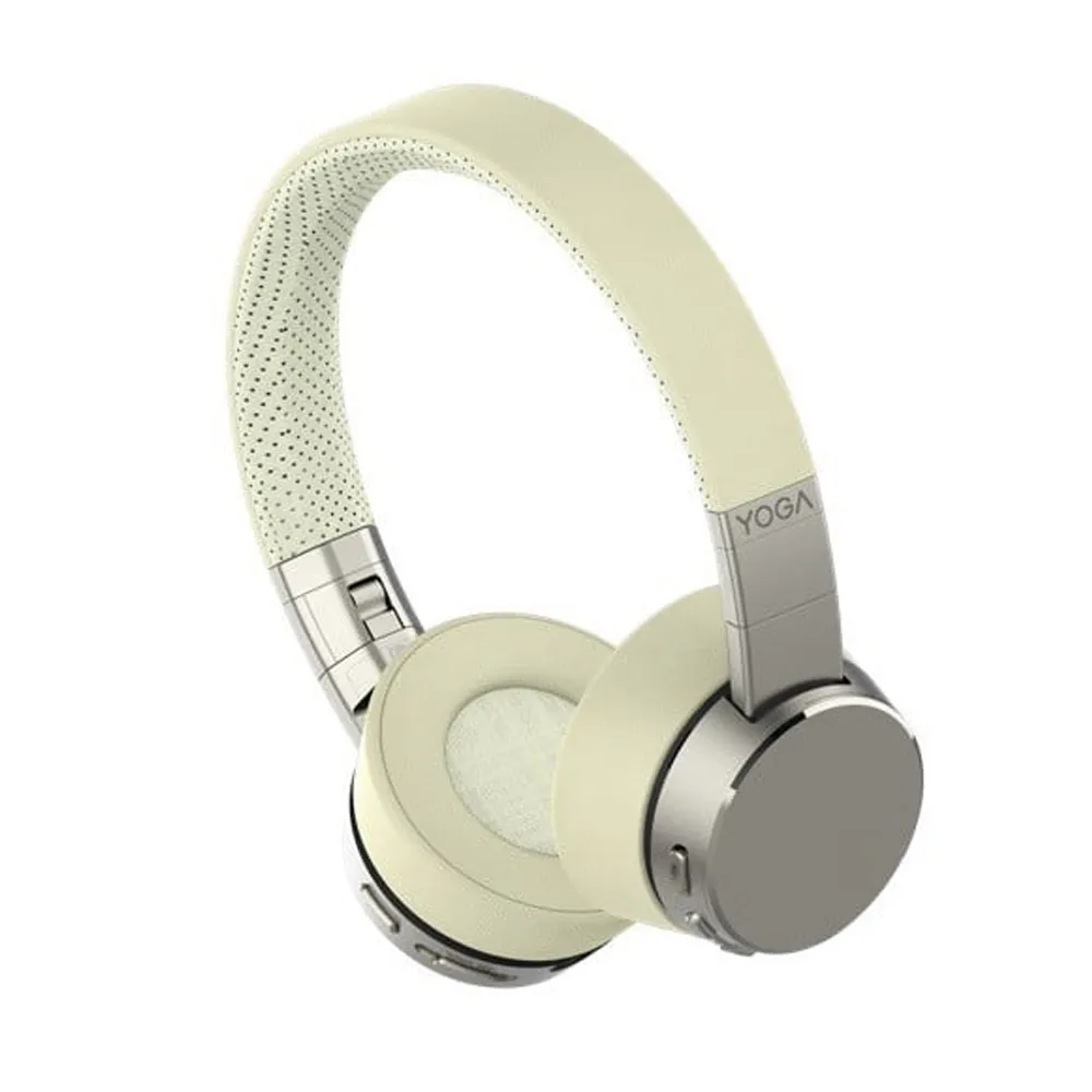 Lenovo Yoga Auricolare Con cavo e senza cavo A Padiglione Bluetooth Crema, Bianco