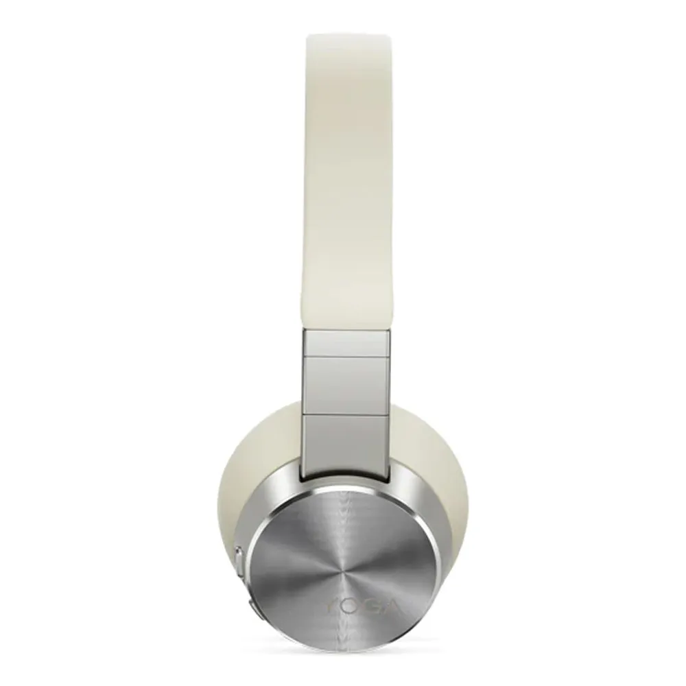 Lenovo Yoga Auricolare Con cavo e senza cavo A Padiglione Bluetooth Crema, Bianco