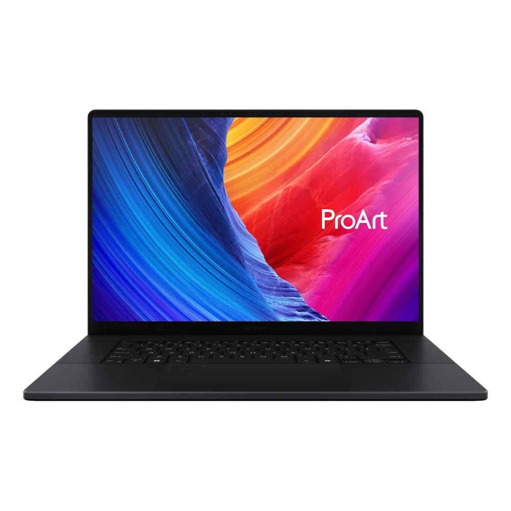 ASUS ProArt P16 H7606WI-ME012X AMD Ryzen AI 9 HX 370 Notebook 40,6 cm (16") Touch screen WQUXGA 64 GB LPDDR5x-SDRAM 2 TB SSD NVIDIA GeForce RTX 4070 Wi-Fi 7 (802.11be) Windows 11 Pro Nero