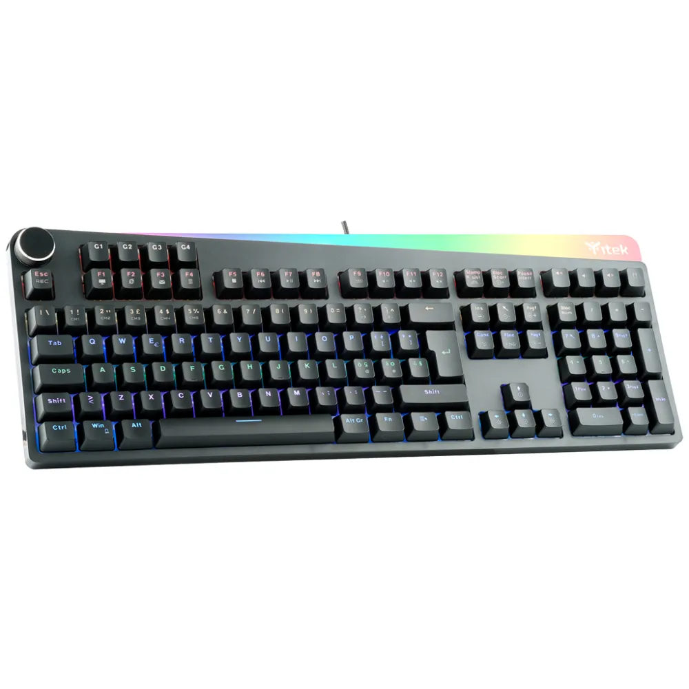 itek X31 tastiera Gaming USB Italiano Nero
