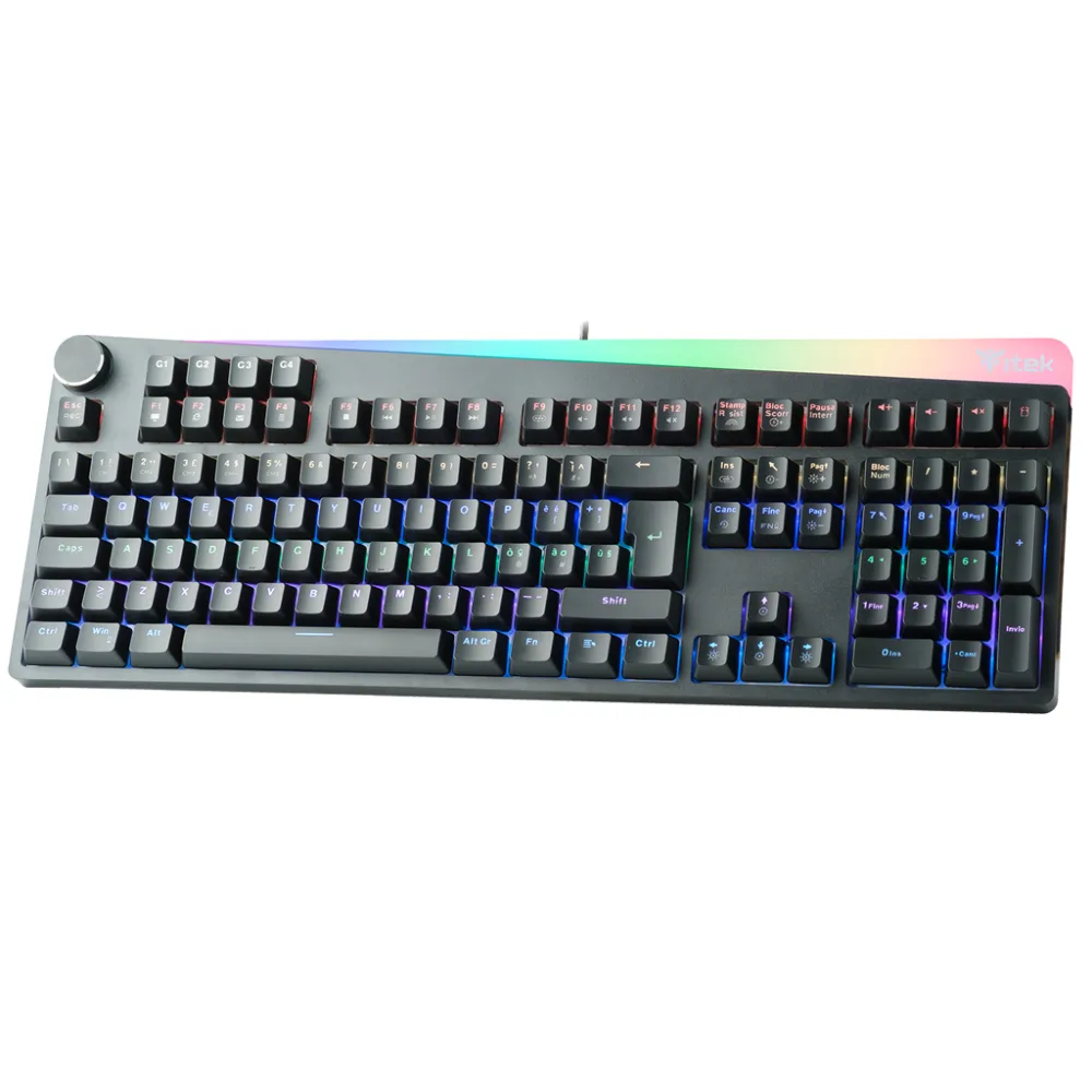 itek X31 tastiera Gaming USB Italiano Nero