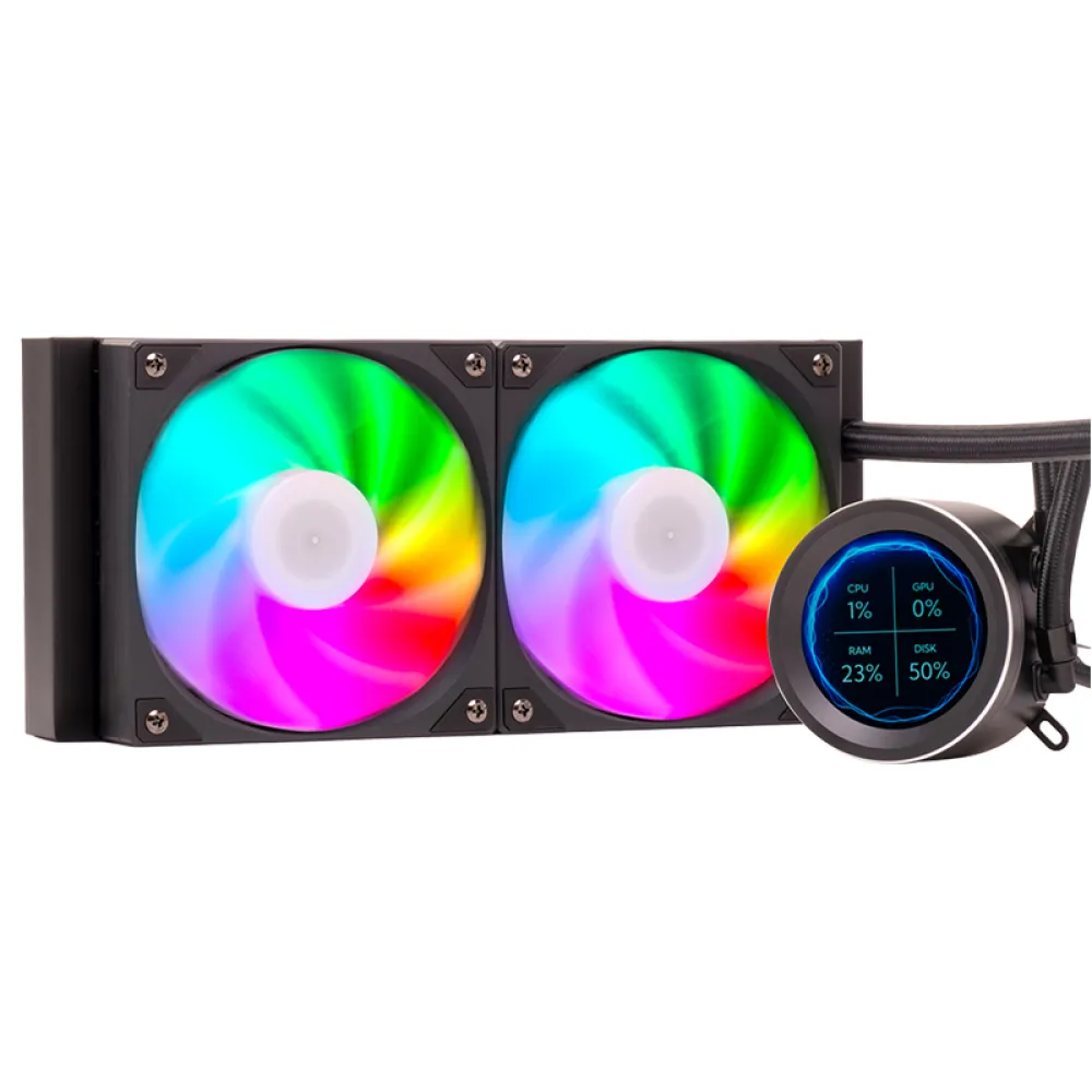 itek ARCTIC SPHERE LCD 240 Dissipatore a Liquido 12 cm Nero