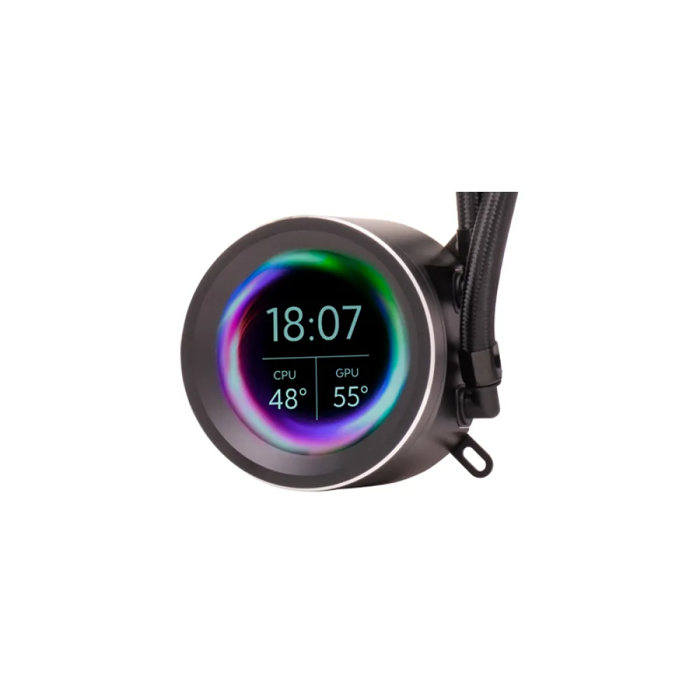 itek ARCTIC SPHERE LCD 240 Dissipatore a Liquido 12 cm Nero