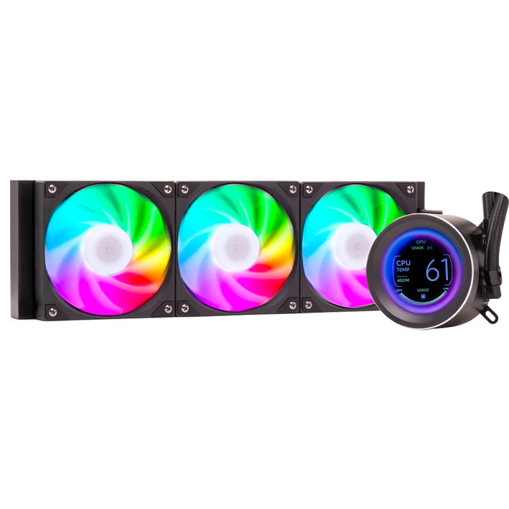 itek ARCTIC SPHERE LCD 360 Dissipatore a Liquido 12 cm Nero 1 pz