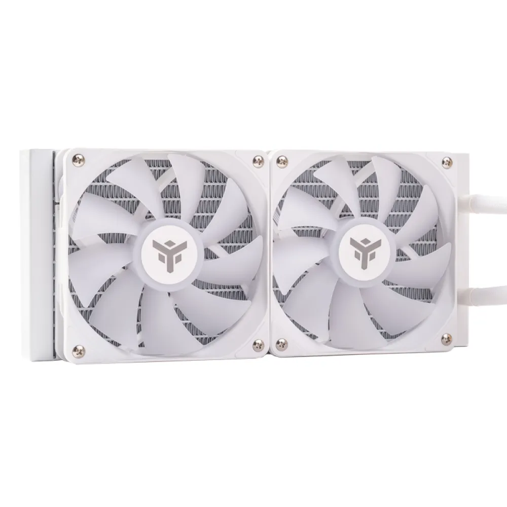 itek EVOLIQ 240 V2 ARGB (White Edition) Dissipatore a Liquido 12 cm Bianco