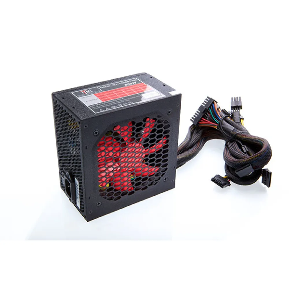 itek DESERT 550 Alimentatore 550W ATX Nero, Rosso