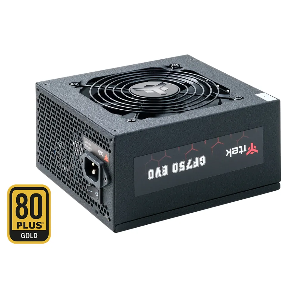 itek GF750 Alimentatore 750W ATX 80 PLUS Gold Nero