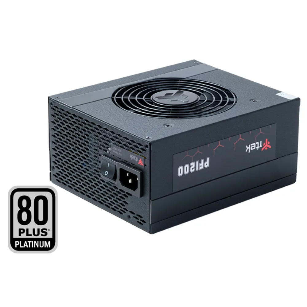 itek PF1200 EVO Alimentatore 1200W 80 PLUS Platinum ATX Nero