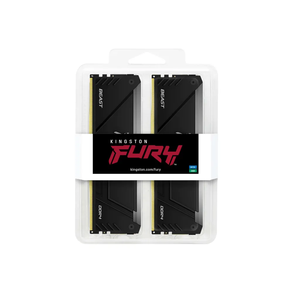 Kingston Technology FURY Beast 32GB 3600MT/s DDR4 CL18 DIMM (Kit da 2) RGB
