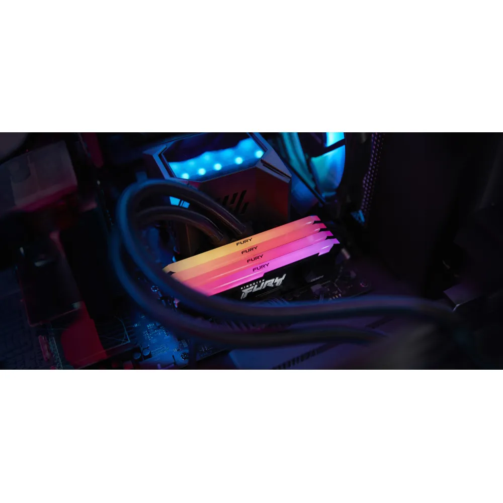 Kingston Technology FURY Beast 32GB 3600MT/s DDR4 CL18 DIMM (Kit da 2) RGB