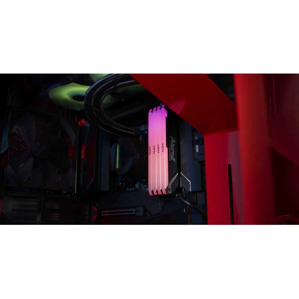 Kingston Technology FURY Beast 32GB 3600MT/s DDR4 CL18 DIMM (Kit da 2) RGB