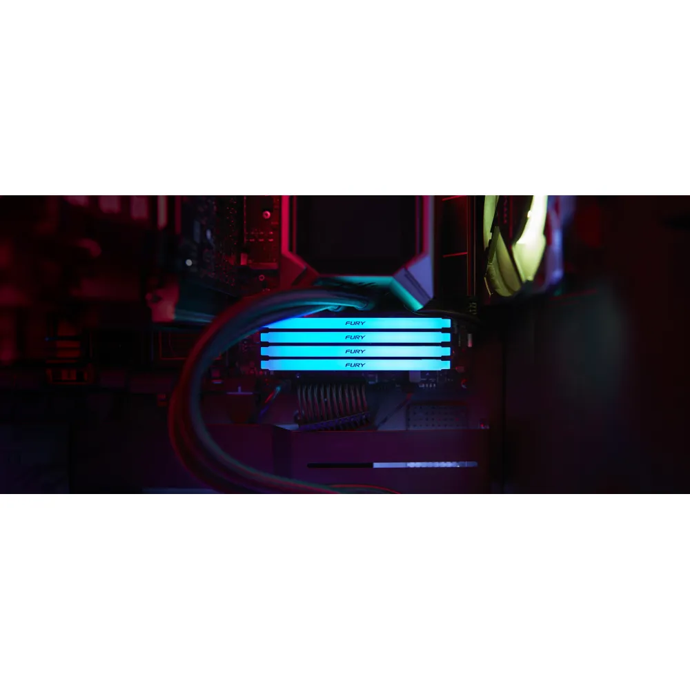 Kingston Technology FURY Beast 32GB 3600MT/s DDR4 CL18 DIMM (Kit da 2) RGB