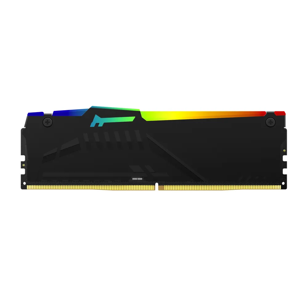 Kingston FURY Beast RGB AMD EXPO/Intel XMP 32GB (1x32GB) - DDR5 5600MHz, CL40, RGB, Nero