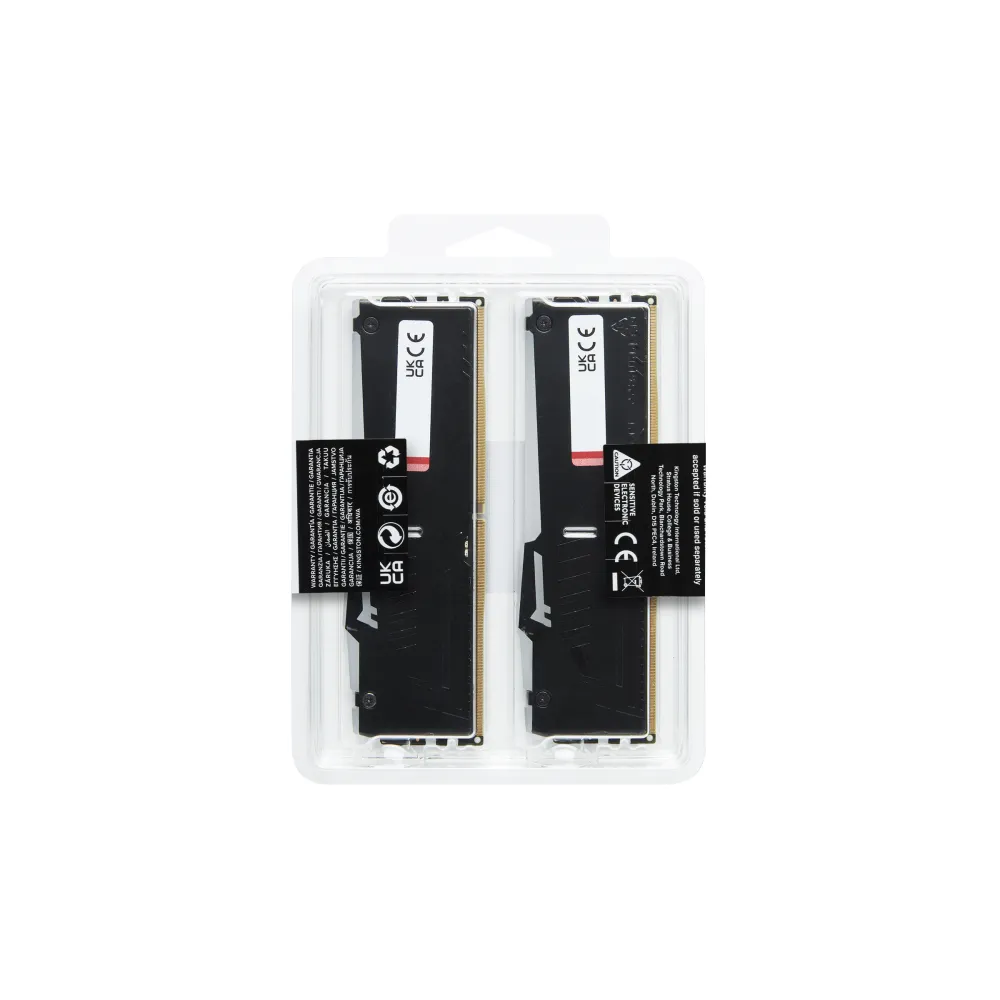 Kingston Technology FURY Beast RGB Ram DDR5 32GB 2X16GB 5600MHz CL40