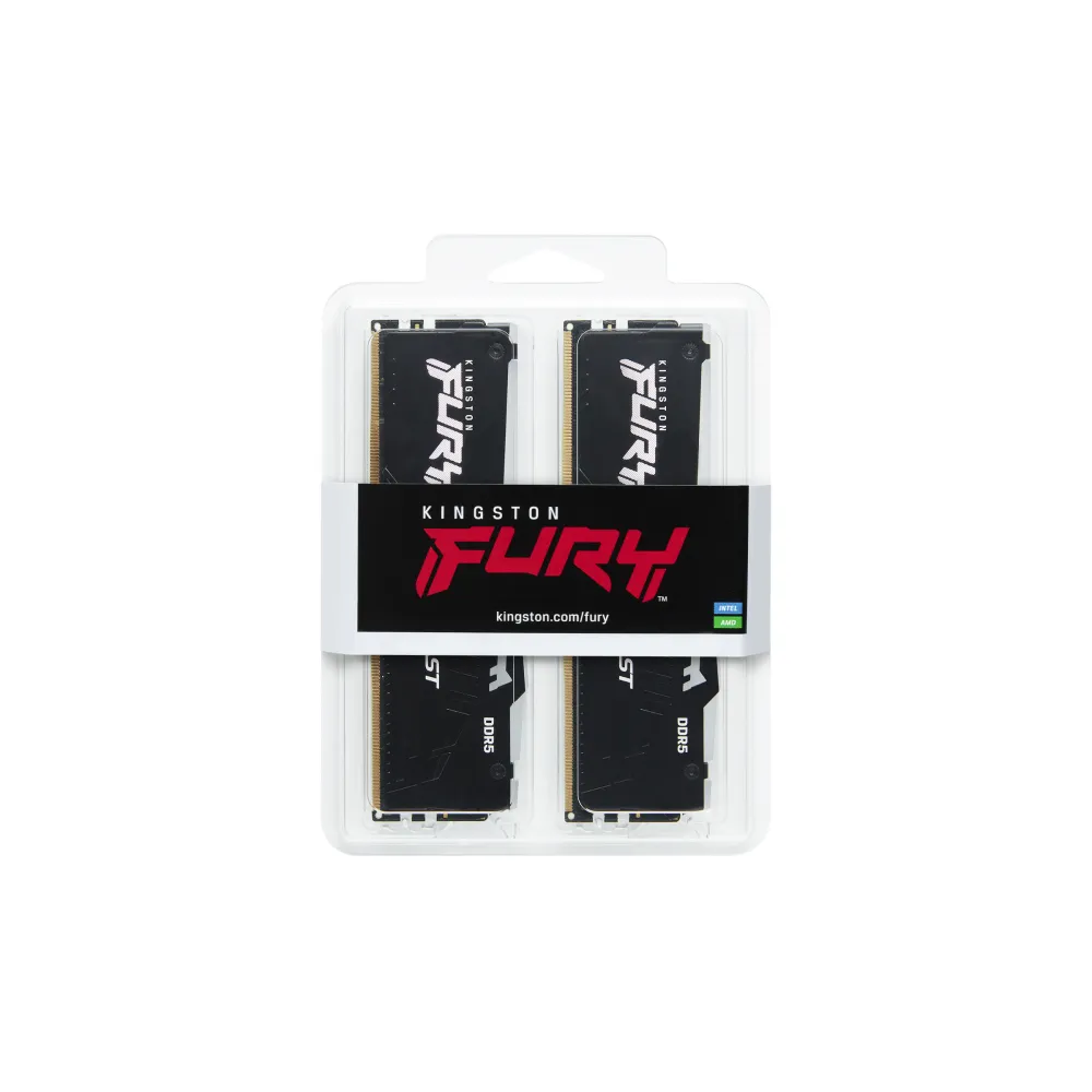 Kingston Technology FURY Beast RGB XMP Ram DDR5 128GB 4X32GB 5600MHz CL40