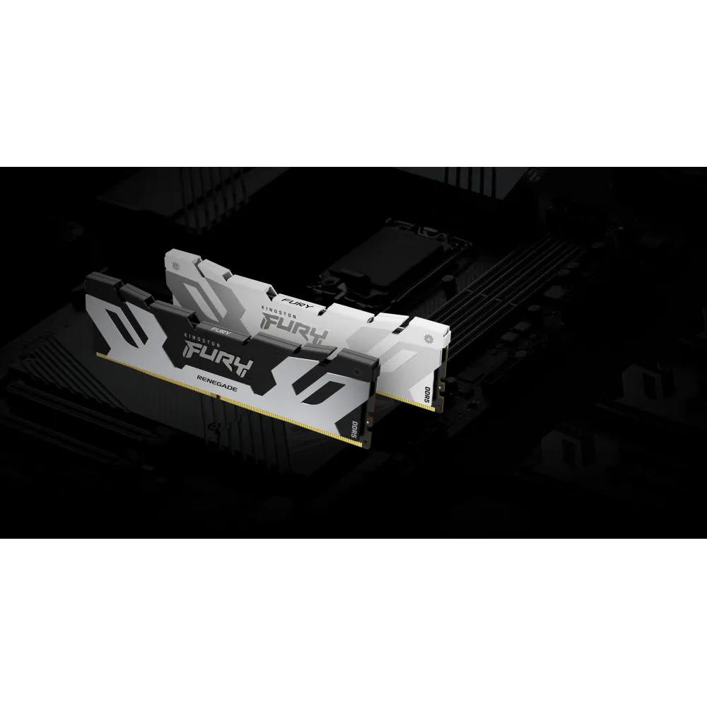 Kingston Technology FURY 32GB 7200MT/s DDR5 CL38 DIMM (Kit da 2) Renegade White XMP