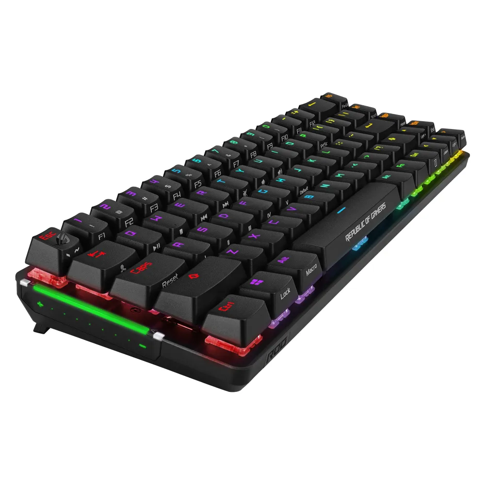 ASUS ROG Falchion tastiera Gaming Wireless a RF + USB QWERTY Italiano Nero