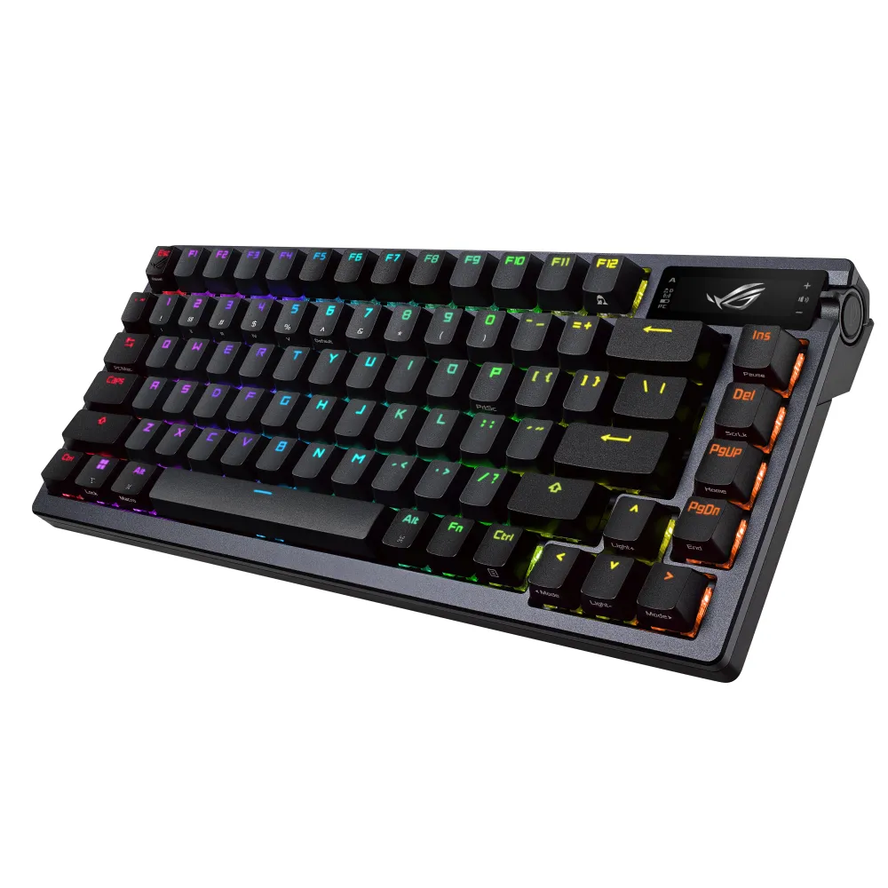 ASUS ROG Azoth tastiera italiana Gaming USB, RF Wireless, Bluetooth, Nero