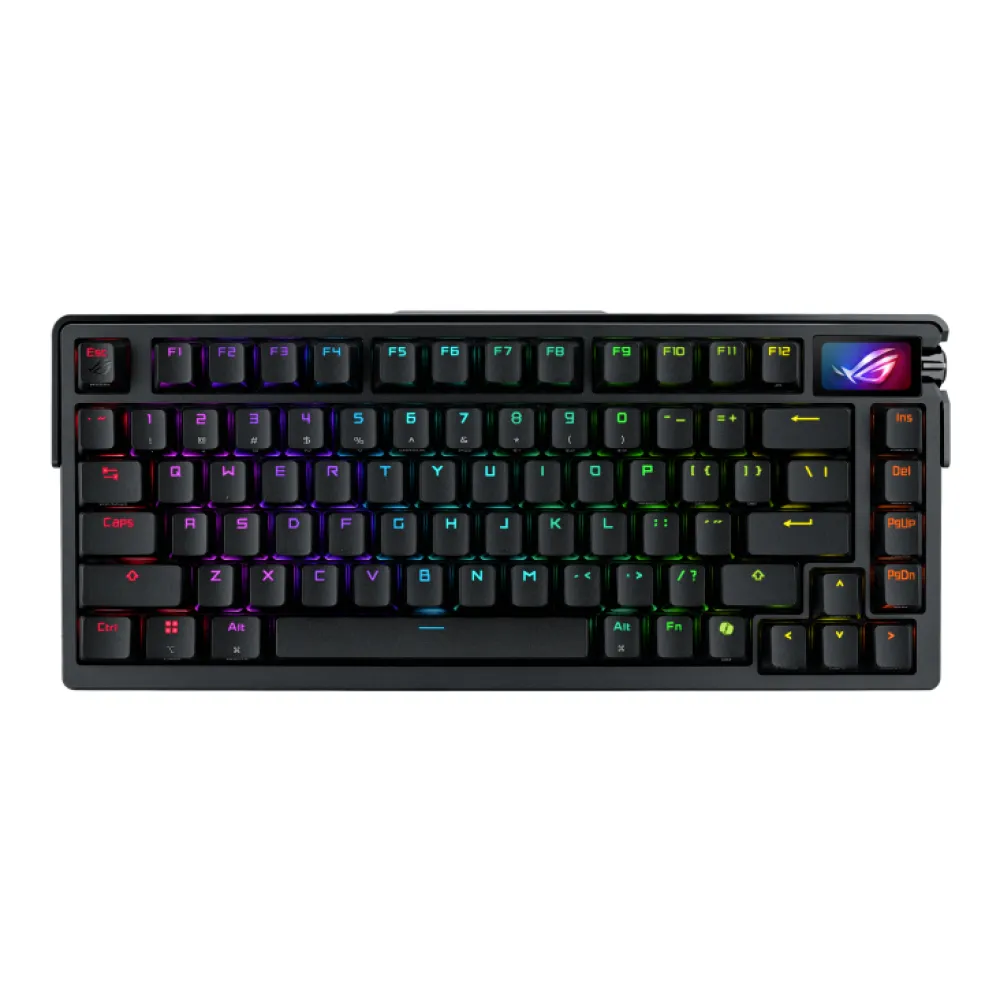 Asus ROG Azoth Extreme - Tastiera Meccanica Wireless Layout US, Switch ROG NX Storm, PBT Keycaps, Top di Gamma