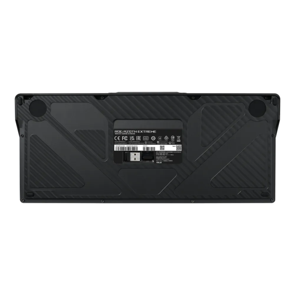 Asus ROG Azoth Extreme - Tastiera Meccanica Wireless Layout US, Switch ROG NX Storm, PBT Keycaps, Top di Gamma